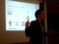 Pau Llop presenta Bottup en el III Foro de Periodistas.UMH