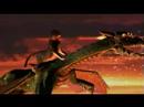 Cat flying on a Dragon Cat flying on a Dragon