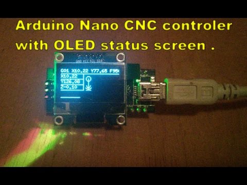 Mini OLED  and Nano for CNC