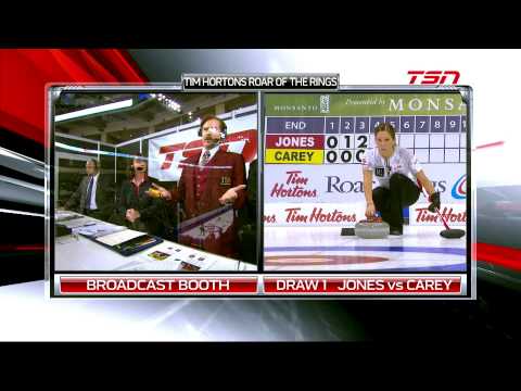Anchorman and Curling Fans collide