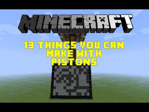 how to make stuff in minecraft