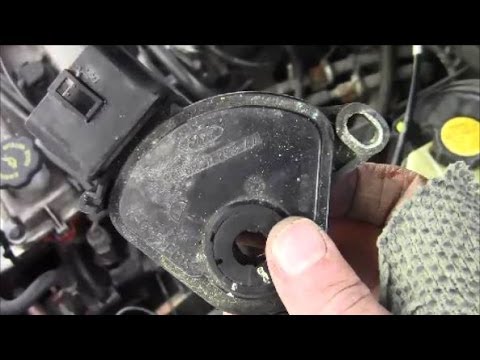 How to Remove Install Selector Lever Position Sensor on Ford Contour
