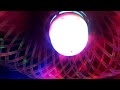 E27 6W RGB 3-LED Full Color Rotating Lamp