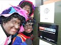 Pieten met trek eten bij de Mc