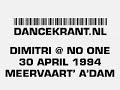 dj dimitri @ gaultier
30/4 1991
meervaart, amsterdam