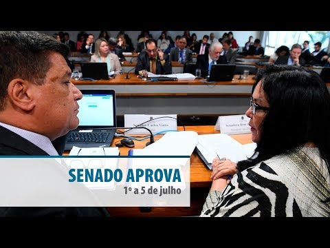 Veja o que o Senado aprovou de mais importante nesta semana