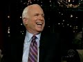 McCain To Letterman - I Screwed Up