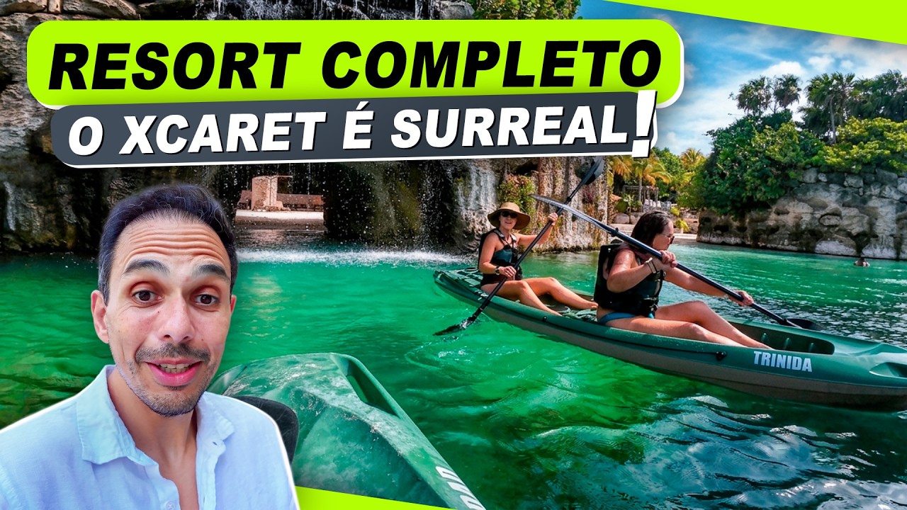 Explorando o Hotel Xcaret! Um dos Resorts mais Incríveis do Mundo 😍🇲🇽 #macmasi #cancun #xcaret