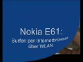 Nokia E61 surfen per WLAN