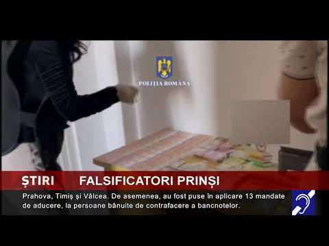 Falsificatori prinși