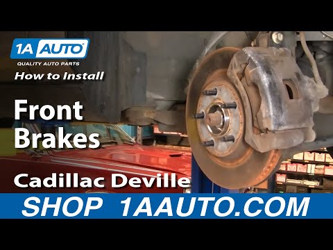 How To Install Replace Brakes on a Cadillac Deville 96-99 1AAuto.com