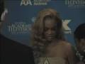 Tyra Banks Backstage at the Emmys