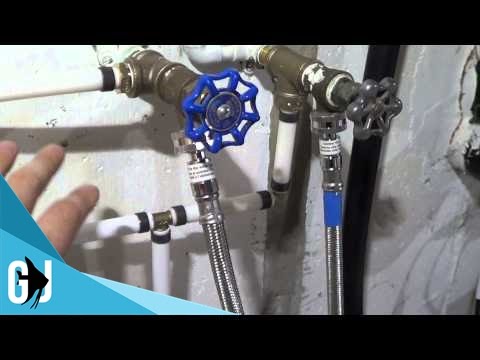 how to install a utility sink in basement