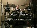 led zeppelins misty mountain hop on drums