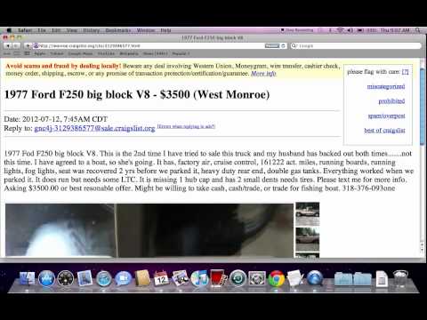 craigslist trucks