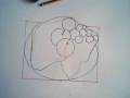 Corso di pittura on line, Vassoio con frutta (primo tempo)
