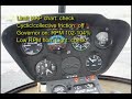 R22 Helicopter Startup checklist