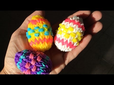 Плетём яйца из резинок Плетём яйца из резинок