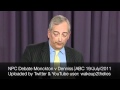 National Press Club Debate Christopher Monckton v Richard Denniss 2011 Address
