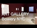ART GALLERY BOWERY NEW YORK FEB 2024 @ARTNYC