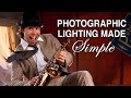 Photographic Lighting Made simple!  DSLR 3 Light Portrait Lesson Part One_1.mp4