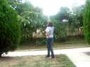 Rifle practice with Danielle