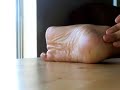 My feet getting some lotion My feet getting some lotion