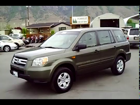 2164 - 2006 Honda Pilot LX 4x4 Green 56k