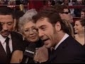 Oscar 2008 Canal+ con Javier Bardem en la alfombra roja