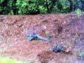 Apache providing cover for downed Huey