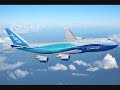 Boeing 747-8 and Airbus A380