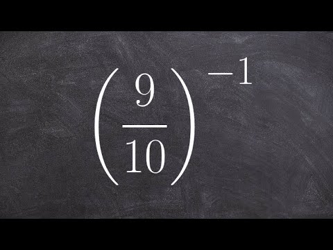 how to eliminate negative exponents in a fraction