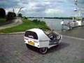 Boarding the Twike onto the ferry