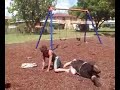 Hurricanrana onto his head Xtreme park wrestling Hurricanrana onto his head Xtreme park wrestling