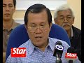 Datuk Ong Tee Keat says Ahmad is not above the law