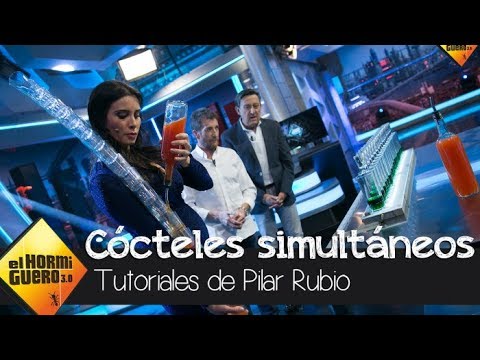Pilar Rubio se enfrenta a 17 terroríficos cócteles a la vez - El Hormiguero 3.0