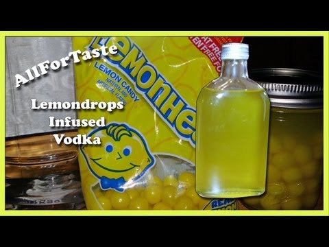 how to make lemon infused vodka