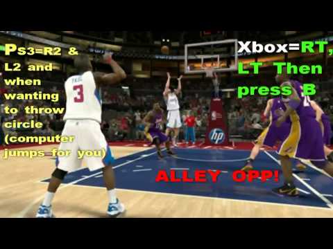 how to control nba 2k12