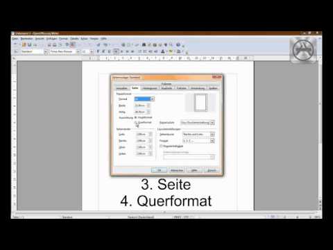 open office querformat einstellen}