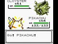 Pokemon Yellow - Pokemon League Champion Gary