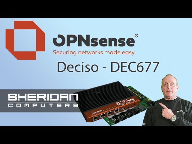 Official OPNsense Hardware Deciso DEC677