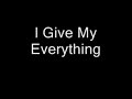 I Give My Everything gospel