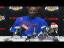2008 Lakers Exit Interviews - Lamar Odom