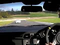 997 GT3 being chased by 997 GT3RS at Donington