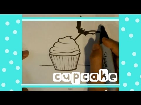 How to Draw a Cupcake – Easy Pictures To Draw