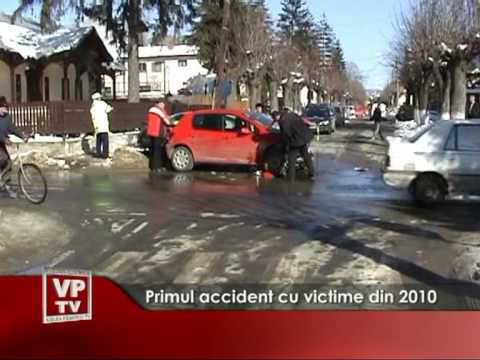 Primul accident cu victime din 2010