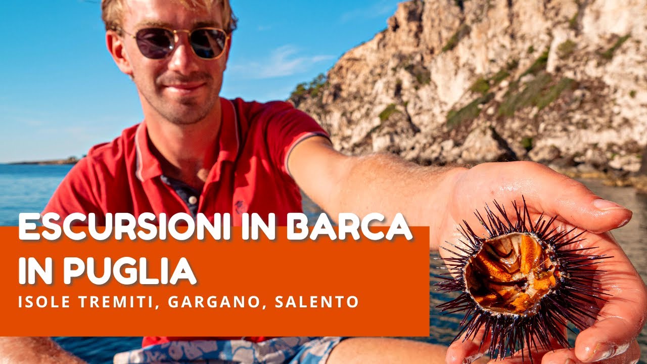 Puglia, escursioni in barca: Isole Tremiti, Gargano, Salento