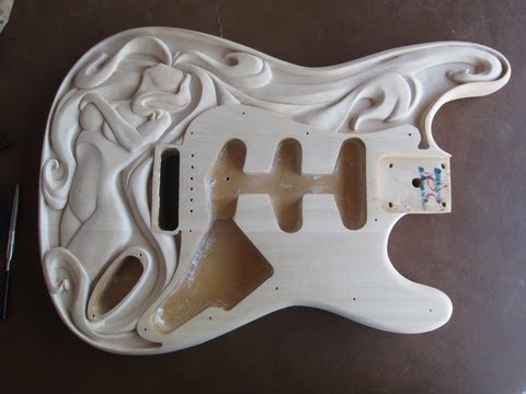 Custom Hand Carved Guitars