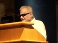 Sangeetha Kalanidhi Dr. M Chandrasekaran' speech during Sathya's Album Launch