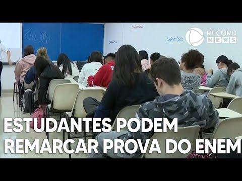 Estudantes podem remarcar prova do Enem por dificuldade de acesso